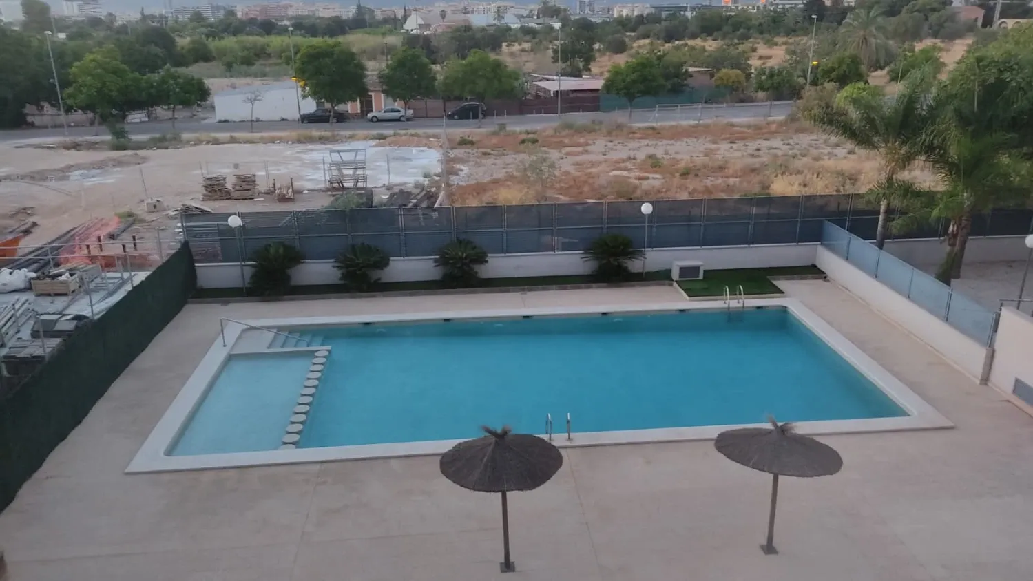 Piscina de Piso de alquiler en  Murcia Capital con Aire acondicionado, Calefacción y Piscina