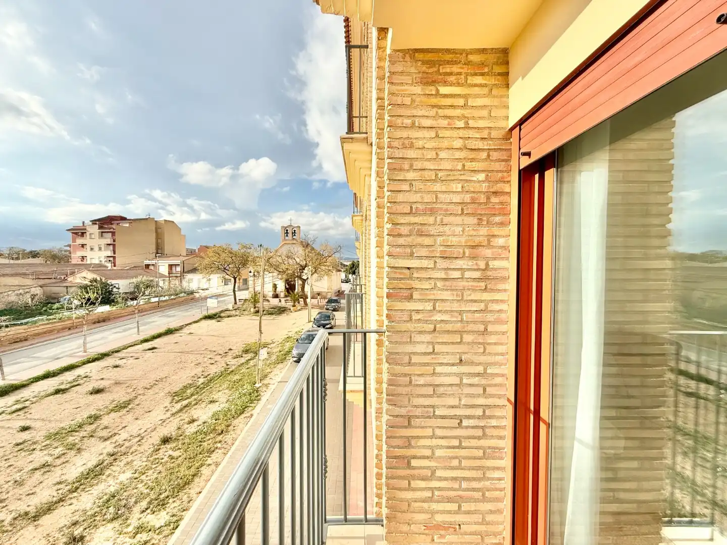 Außenansicht von Wohnung zum Verkauf in Murcia mit Klimaanlage, Terrasse und Abstellraum
