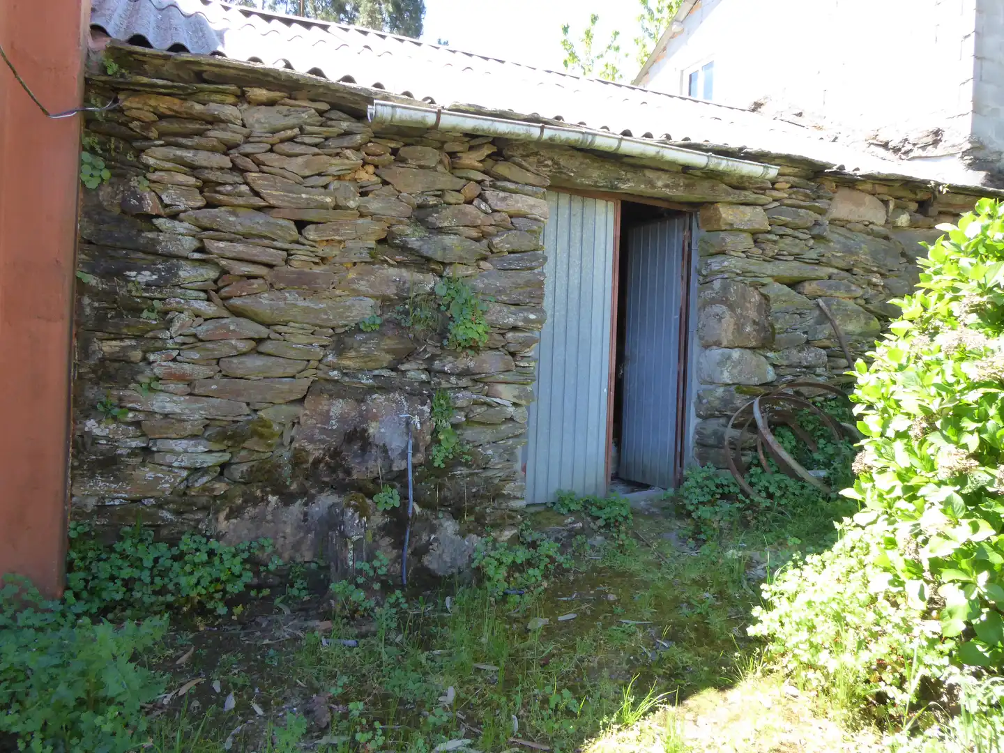 Vista exterior de Finca rústica en venta en Leiro con Amueblado