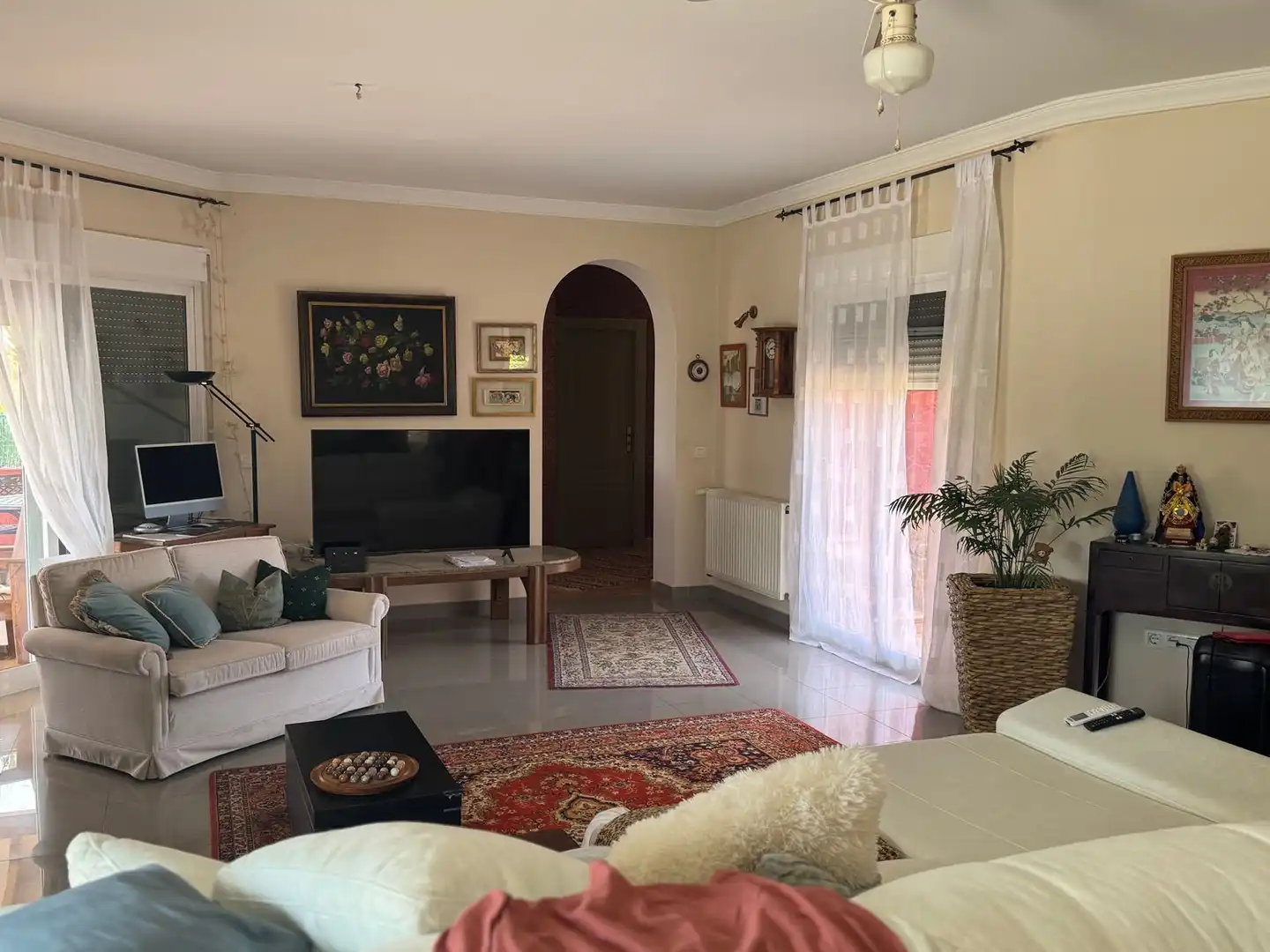 Sala d'estar de Casa o xalet en venda en Cuevas del Almanzora amb Aire condicionat, Terrassa i Piscina