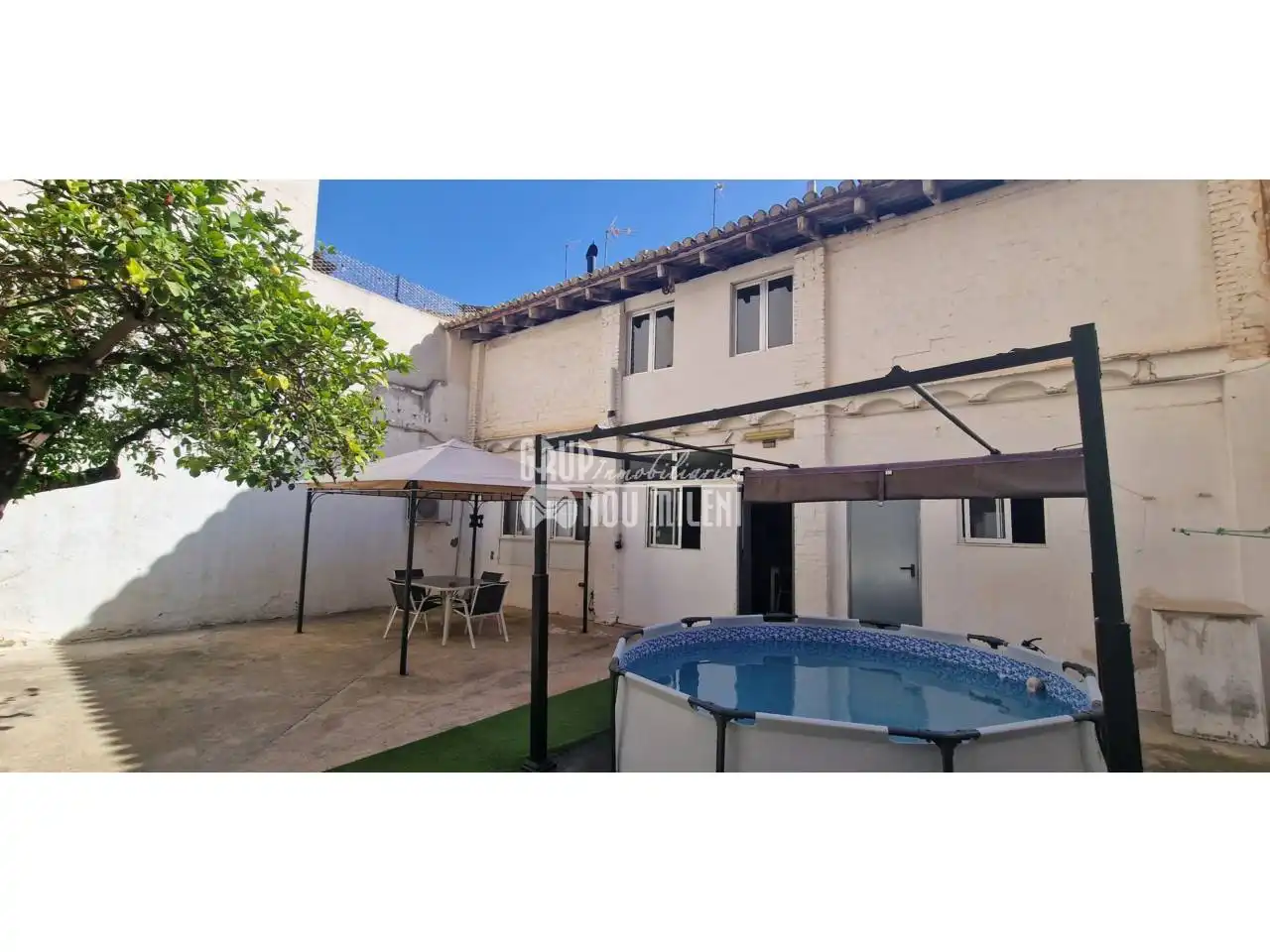Vista exterior de Casa o chalet en venta en Massanassa con Aire acondicionado, Jardín privado y Terraza