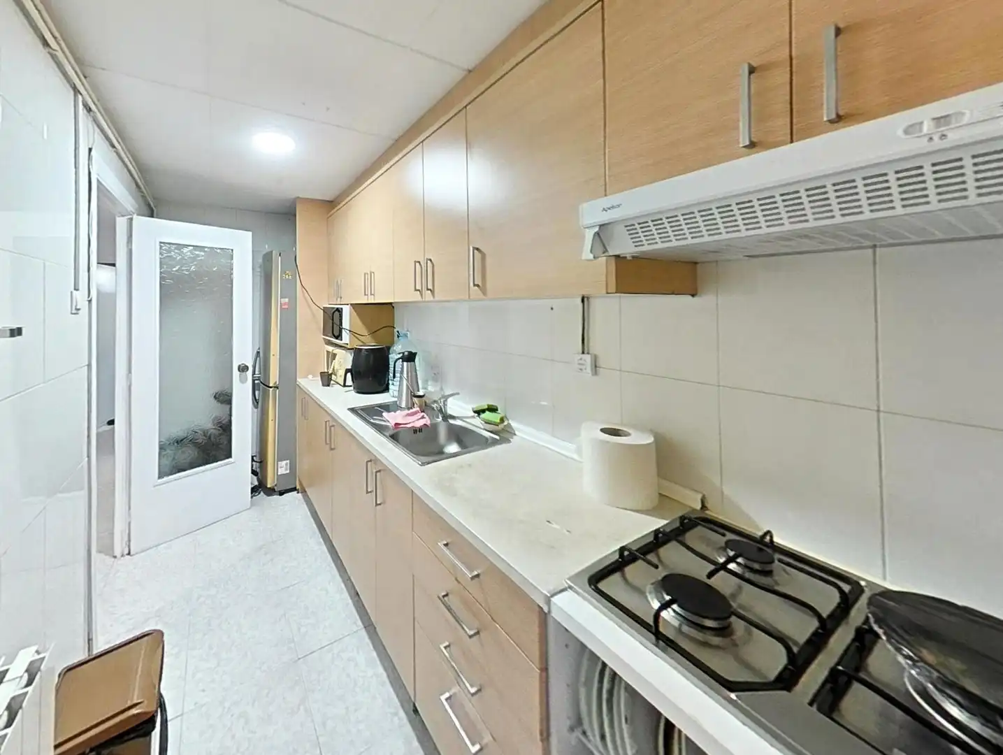 Cocina de Planta baja en venta en Sabadell con Calefacción