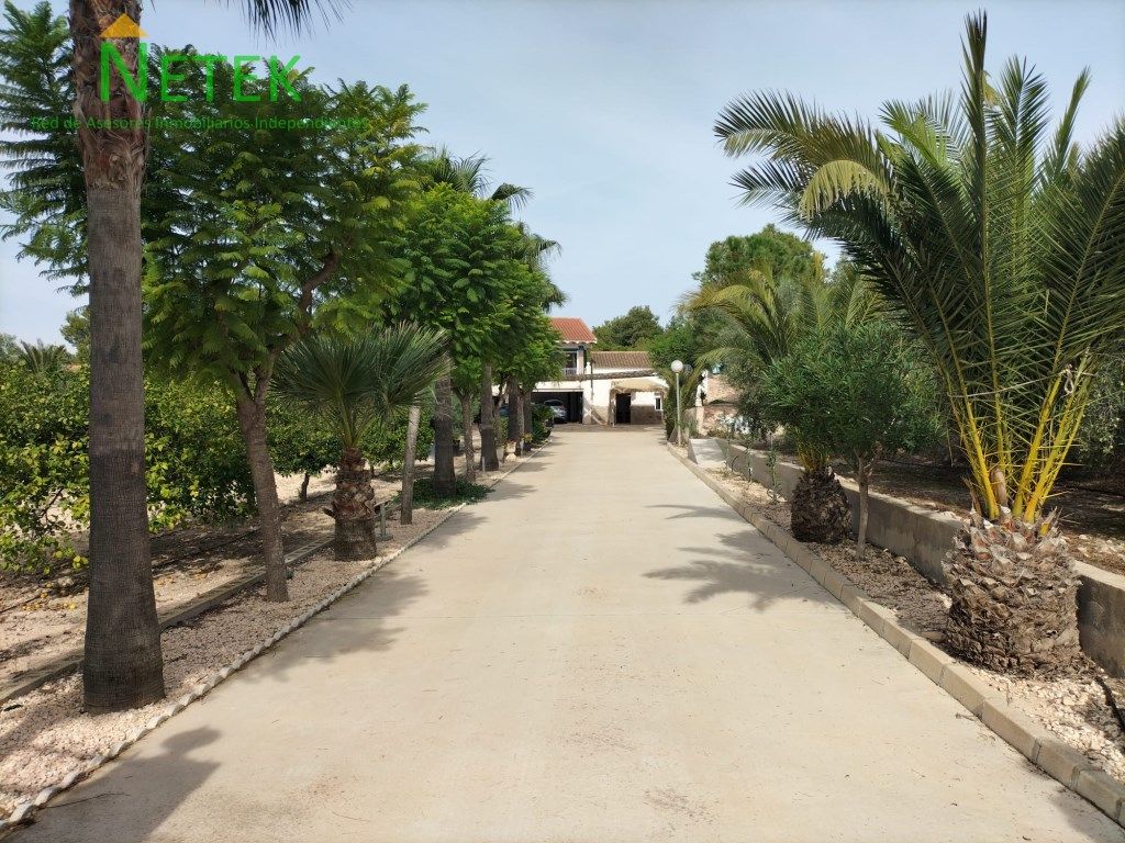 Vista exterior de Casa o xalet en venda en Molina de Segura amb Terrassa i Piscina