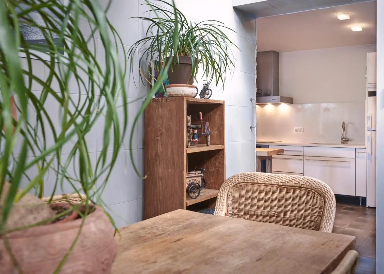 Küche von Einfamilien-Reihenhaus zum Verkauf in Donostia - San Sebastián  mit Heizung, Privatgarten und Terrasse