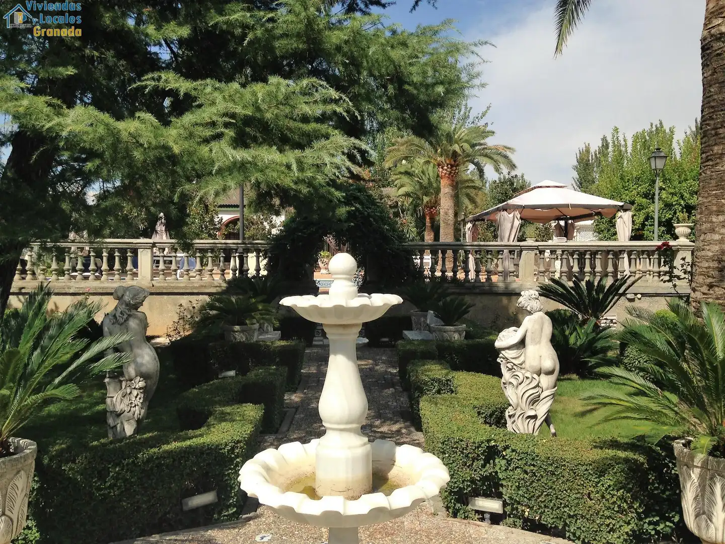 Jardín de Casa o chalet en venta en Granada con Aire acondicionado, Jardín privado y Trastero