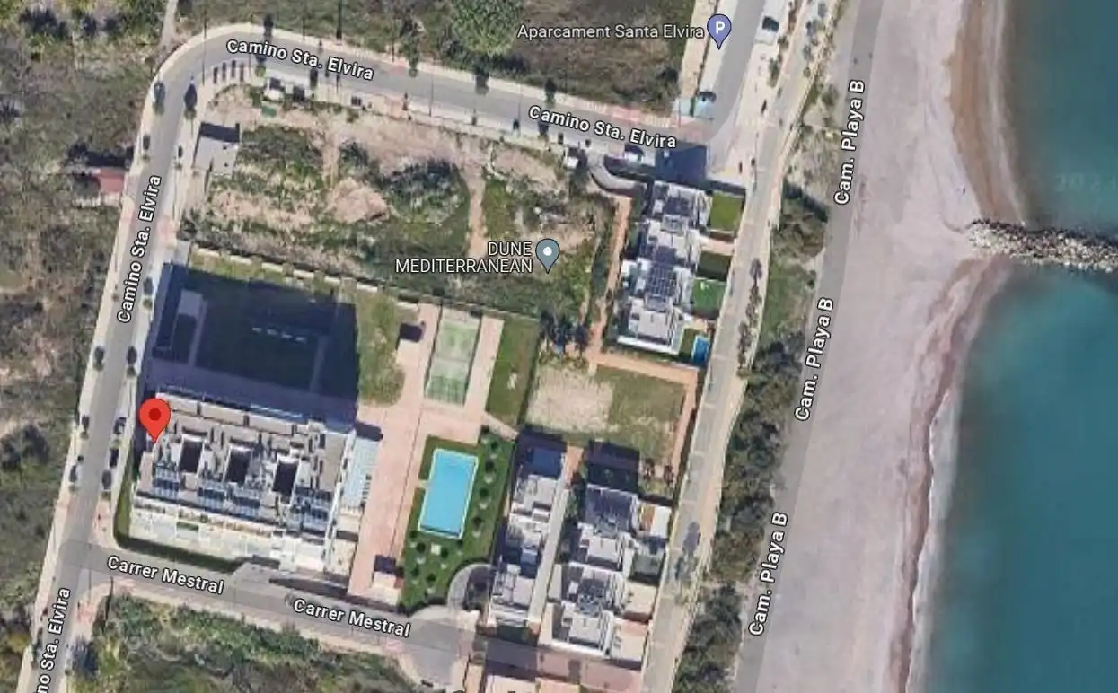 Vista exterior de Apartament de lloguer en El Puig de Santa Maria amb Aire condicionat, Calefacció i Jardí privat