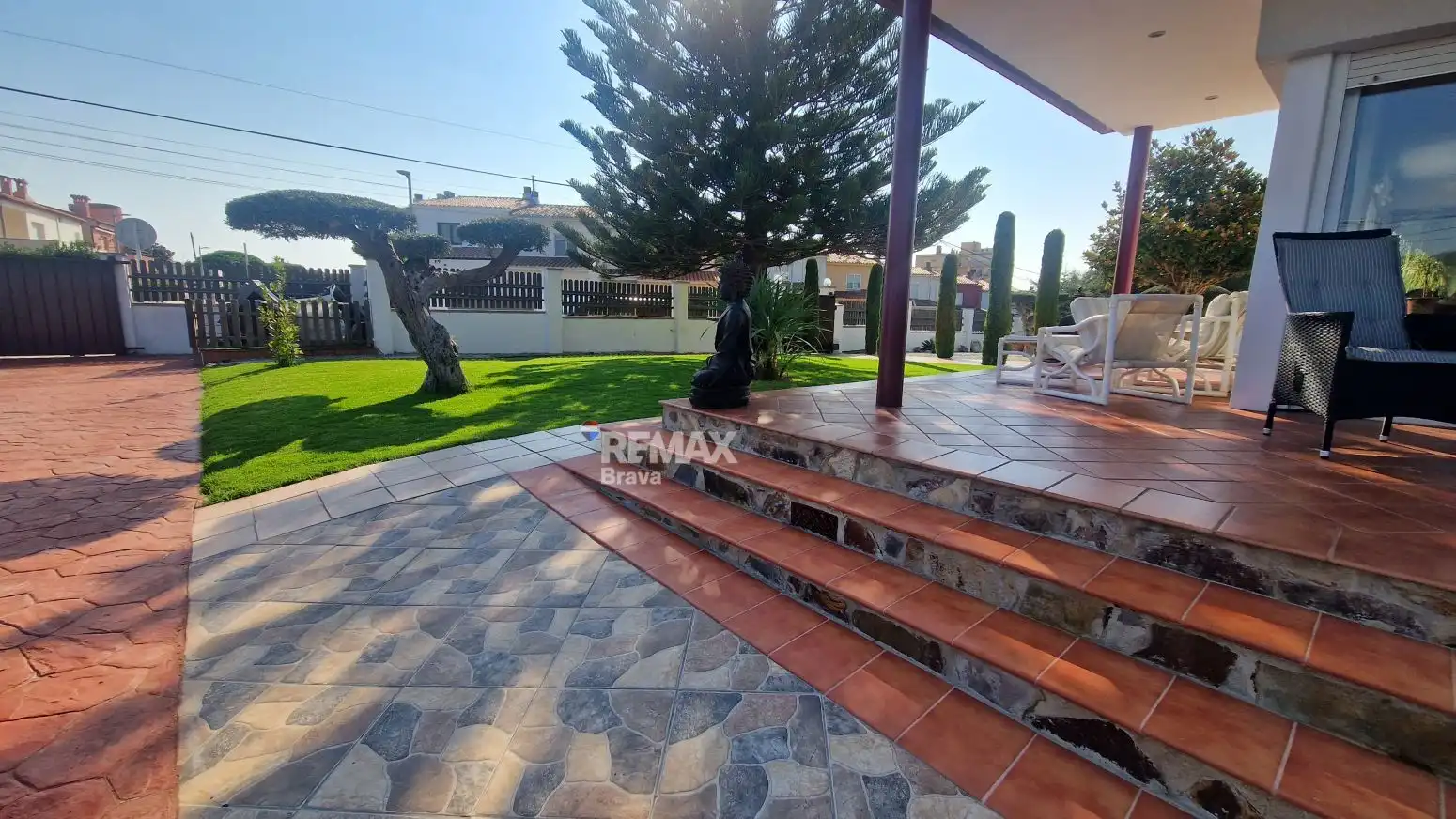 Terrace of Houses for sale in Roses  with Air Conditioner, Private garden and Parquet flooring