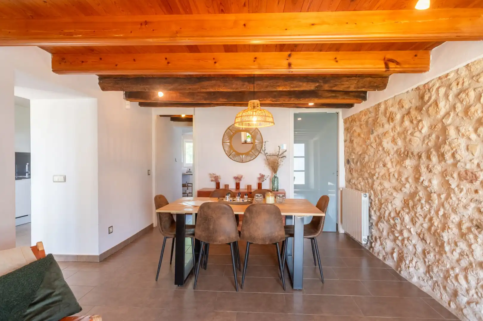 Dining room of Houses for sale in Vilademuls  with Air Conditioner, Heating and Terrace