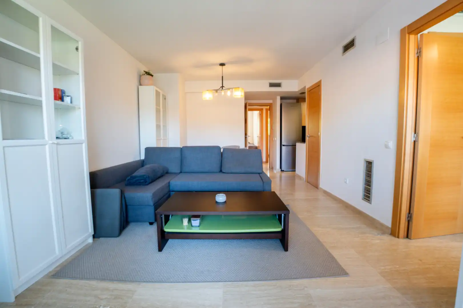 Sala de estar de Apartamento en venta en Castell d'Aro, Platja d'Aro i s'Agaró con Aire acondicionado, Calefacción y Terraza