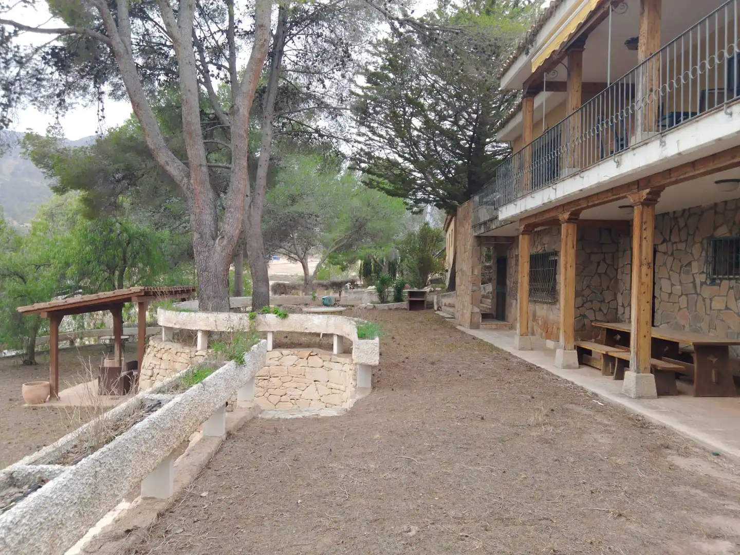 Jardí de Casa o xalet en venda en Tibi amb Calefacció, Jardí privat i Terrassa