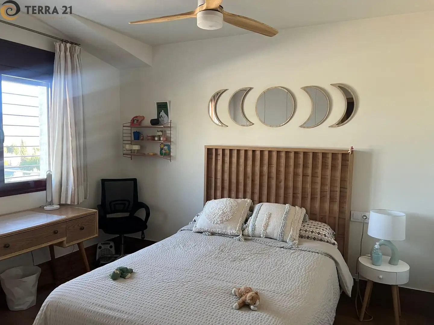 Bedroom of Houses for sale in Jaén  with Air Conditioner, Private garden and Swimming Pool