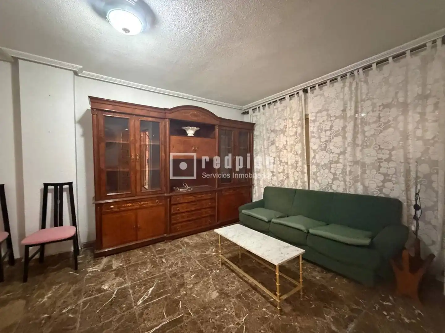 Wohnzimmer von Maisonette zur Miete in Murcia mit Klimaanlage, Privatgarten und Abstellraum