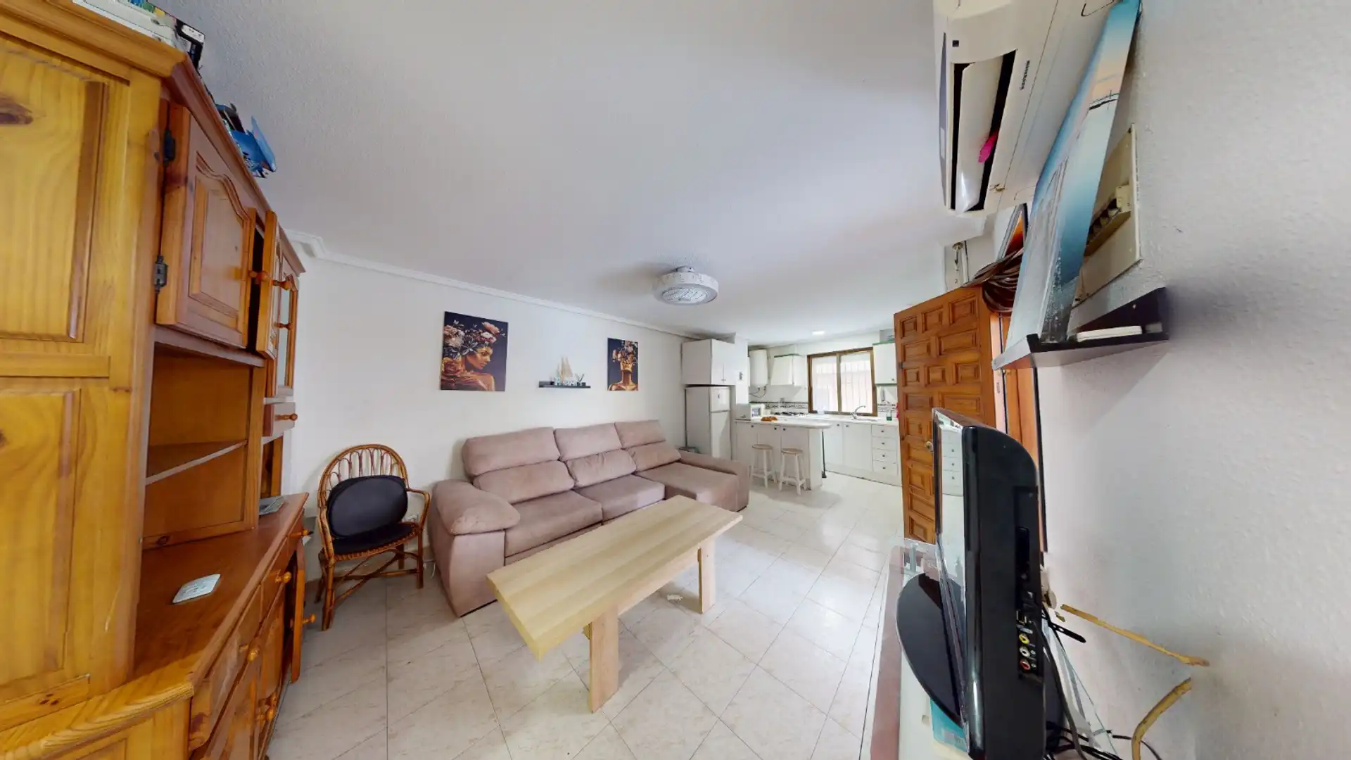 Sala d'estar de Pis en venda en Torrevieja amb Aire condicionat, Calefacció i Terrassa