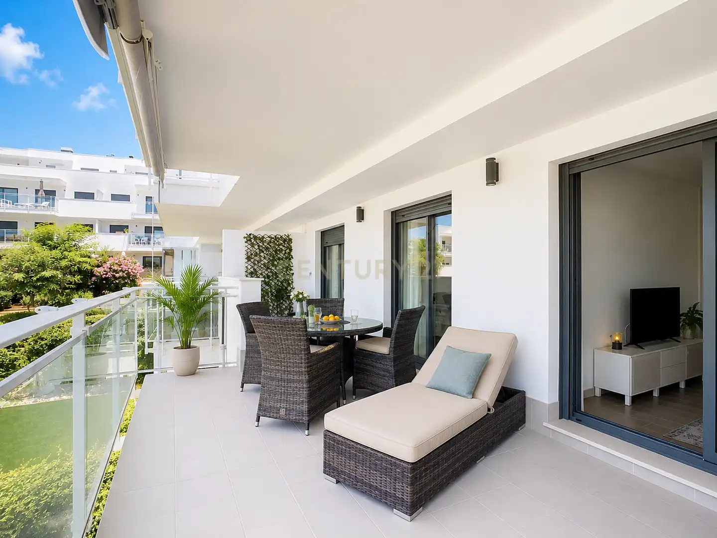 Terrassa de Pis en venda en Mijas amb Aire condicionat, Jardí privat i Forn