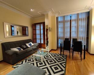 Living room of Flat to rent in Gijón   with Balcony