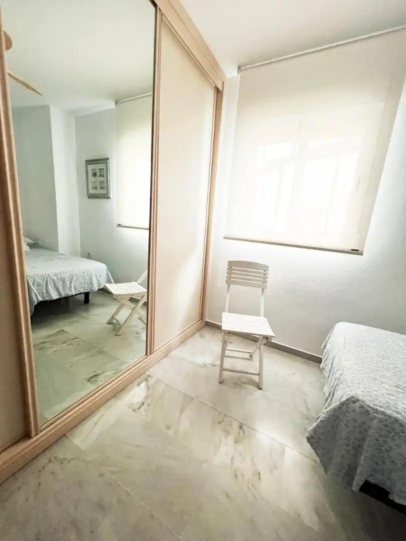 Bedroom of Flat for rent in Marbella  with Air Conditioner, Heating and Terrace
