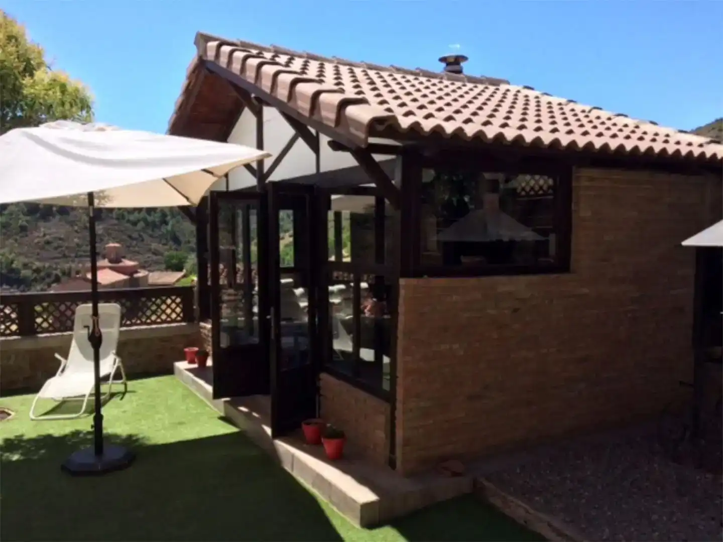 Terrassa de Casa o xalet en venda en Laguna de Cameros, La Rioja