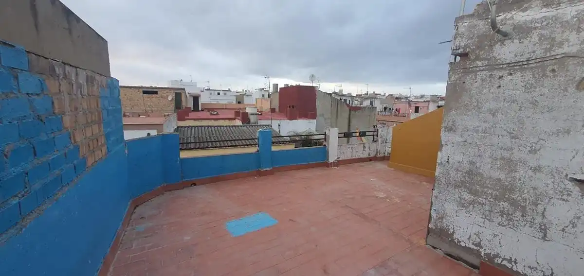 Terrasse von Einfamilien-Reihenhaus zum Verkauf in Alcalá del Río
