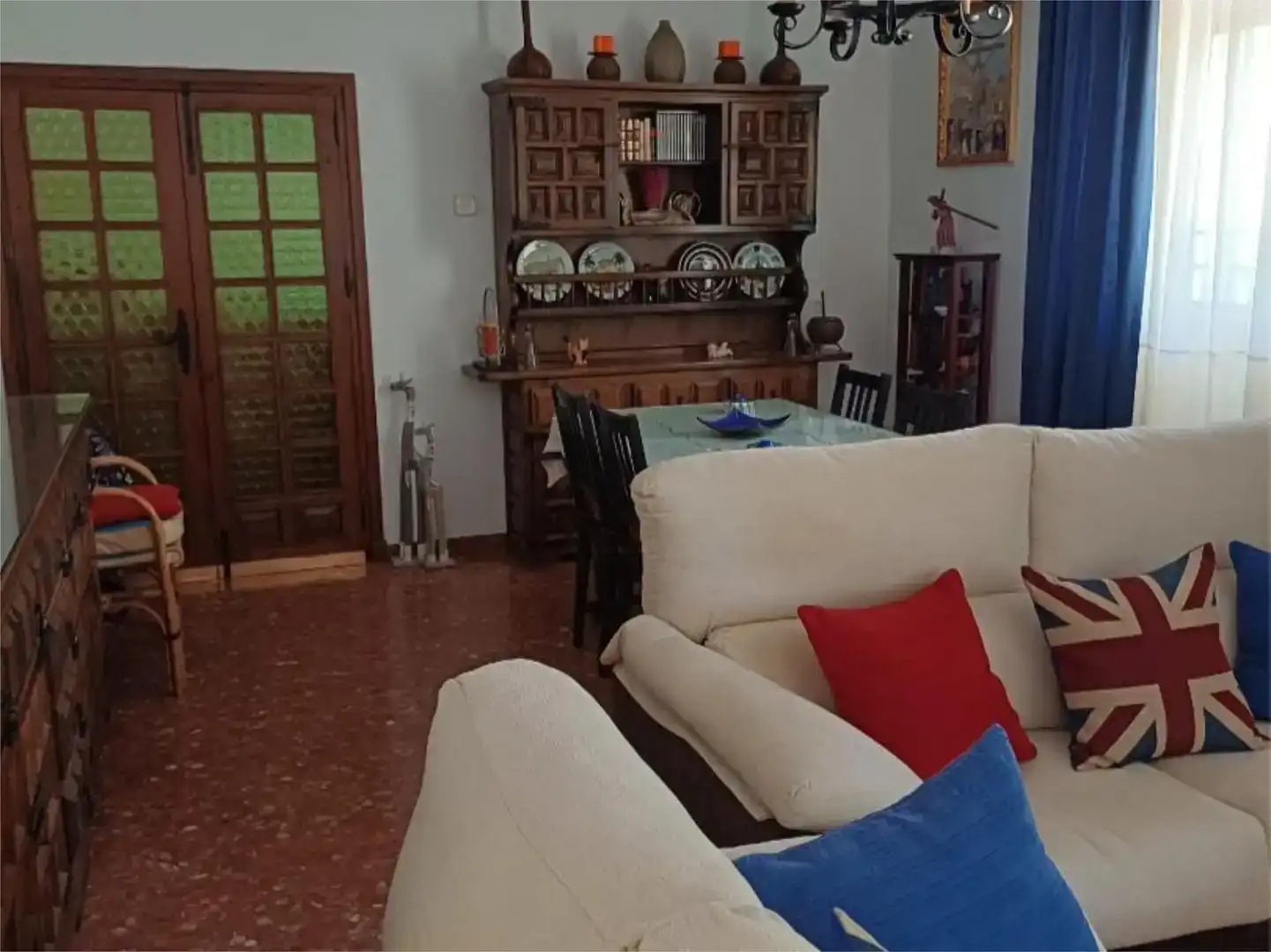 Sala de estar de Piso en venta en El Castillo de las Guardas con Jardín privado, Trastero y Piscina