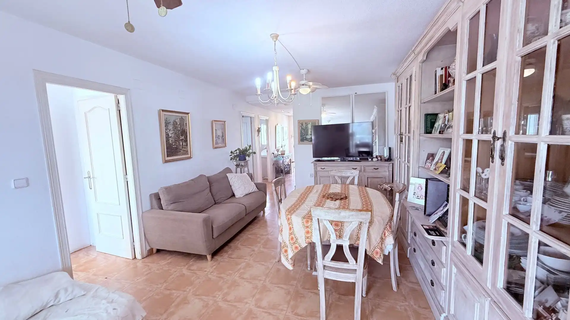 Sala d'estar de Apartament en venda en L'Alfàs del Pi amb Aire condicionat i Traster