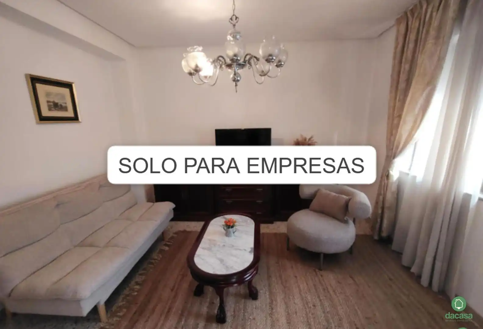 Sala de estar de Piso de alquiler en Huelva con Terraza, Amueblado y Horno