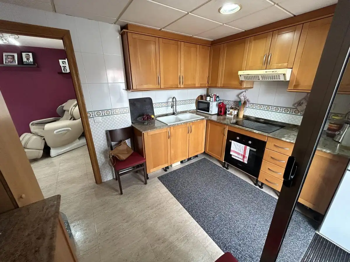 Cocina de Apartamento en venta en La Ràpita con Aire acondicionado, Calefacción y Terraza