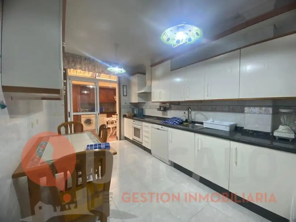 Cocina de Casa adosada en venta en Tegueste con Jardín privado, Terraza y Horno