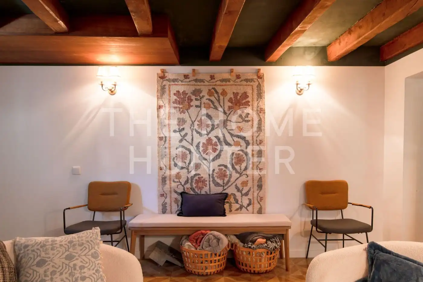 Sala de estar de Casa o chalet en venta en Campdevànol con Calefacción, Amueblado y Balcón