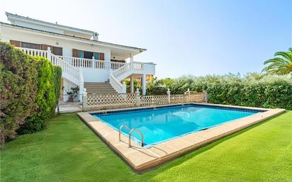 Swimming pool of House or chalet for sale in  Palma de Mallorca  with Air Conditioner, Terrace and Swimming Pool