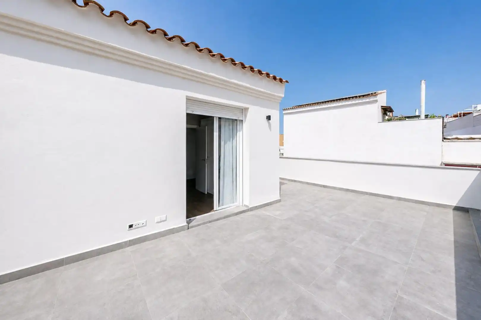 Terraza de Casa adosada en venta en Mijas con Jardín privado, Terraza y Trastero