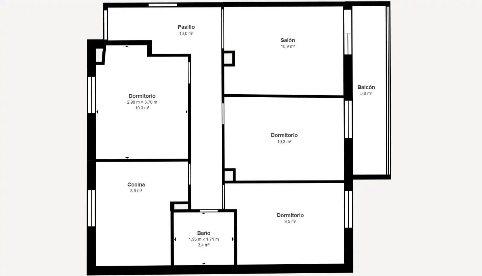 Appartamento con terrazza in vendita a Calle Grupo Paz, imagen 24