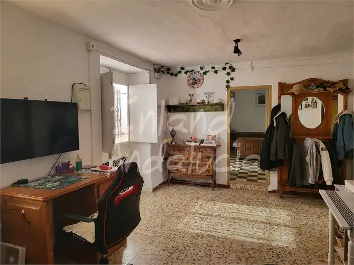 Sala d'estar de Casa adosada en venda en Antequera