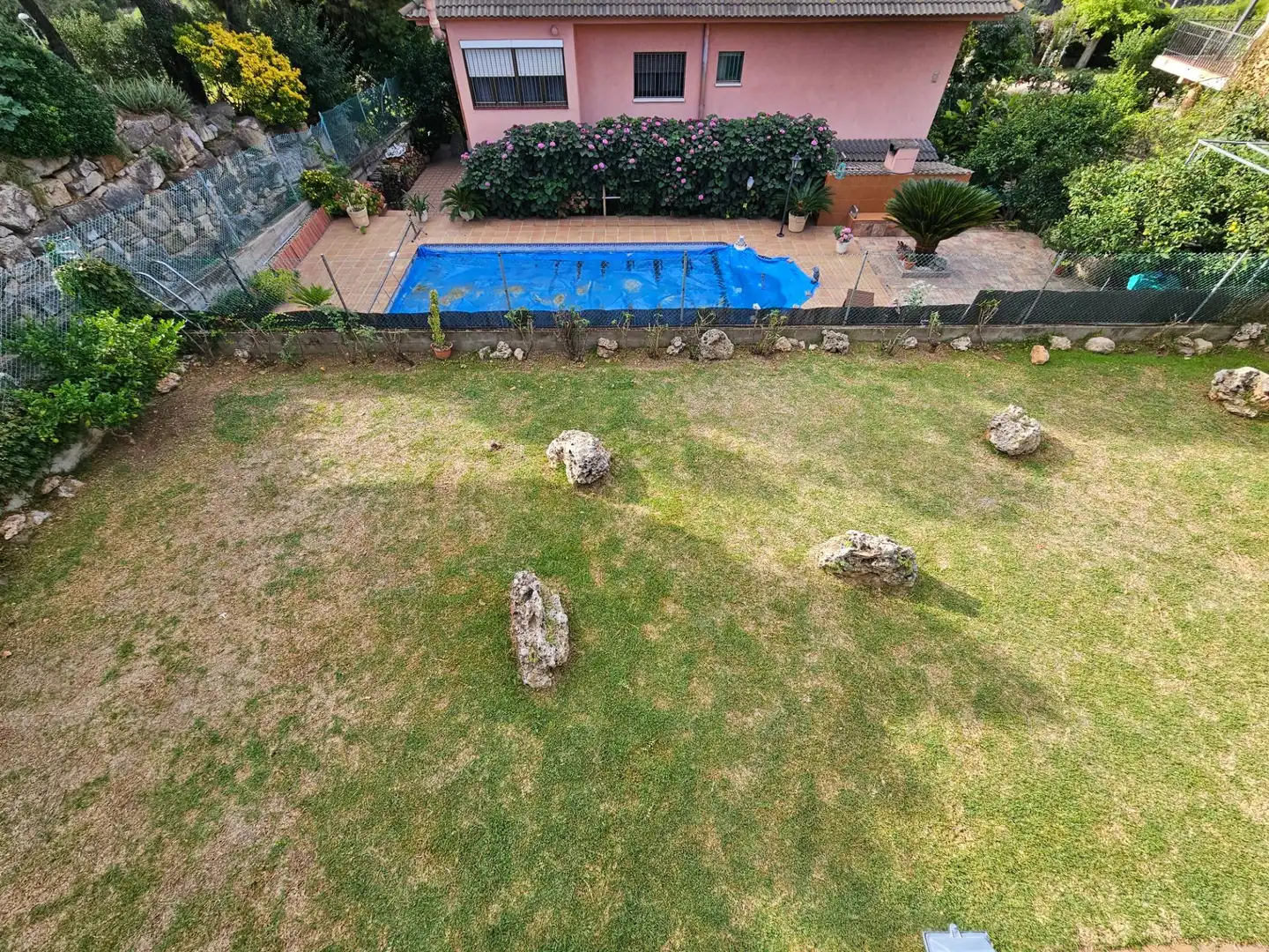 Jardín de Casa o chalet en venta en Canovelles