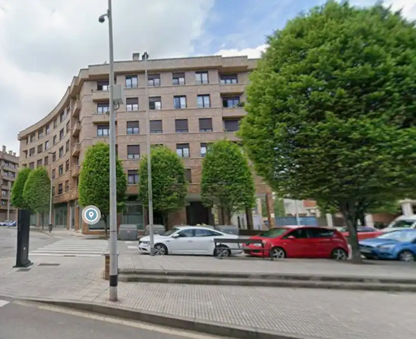 Vista exterior de Garaje en venta en Gijón 