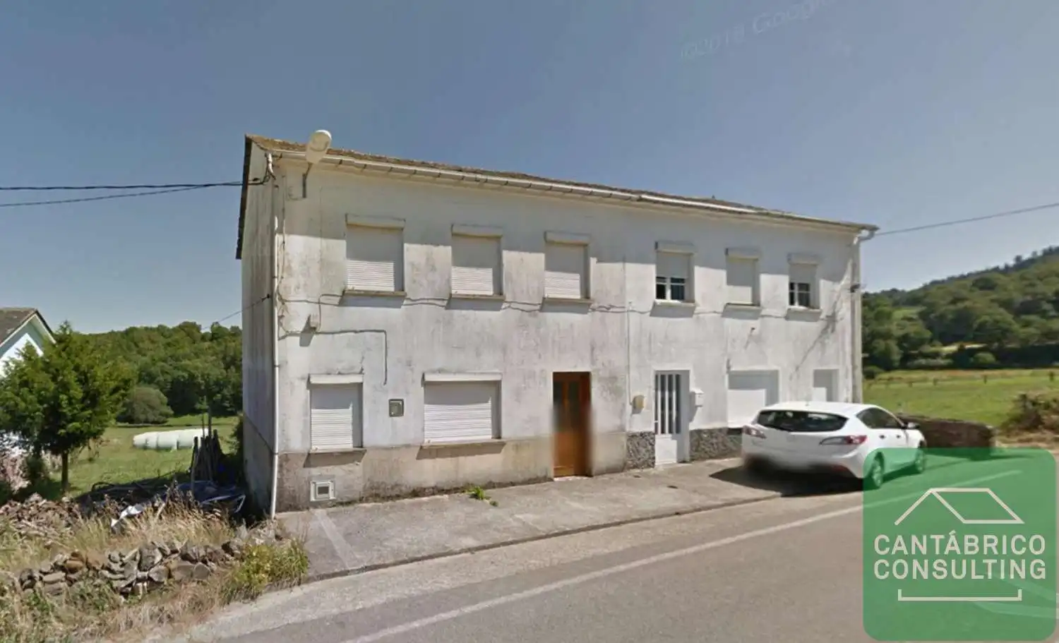 Vista exterior de Casa adosada en venta en San Martín de Oscos con Trastero y Amueblado