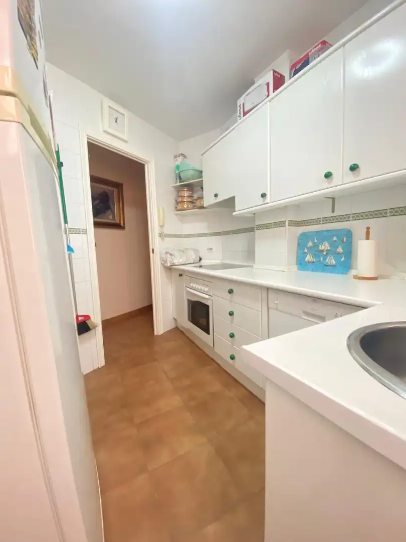 Cocina de Apartamento en venta en Islantilla con Terraza y Amueblado