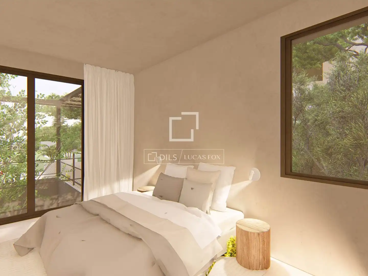 Bedroom of Houses for sale in Begur  with Air Conditioner, Heating and Private garden