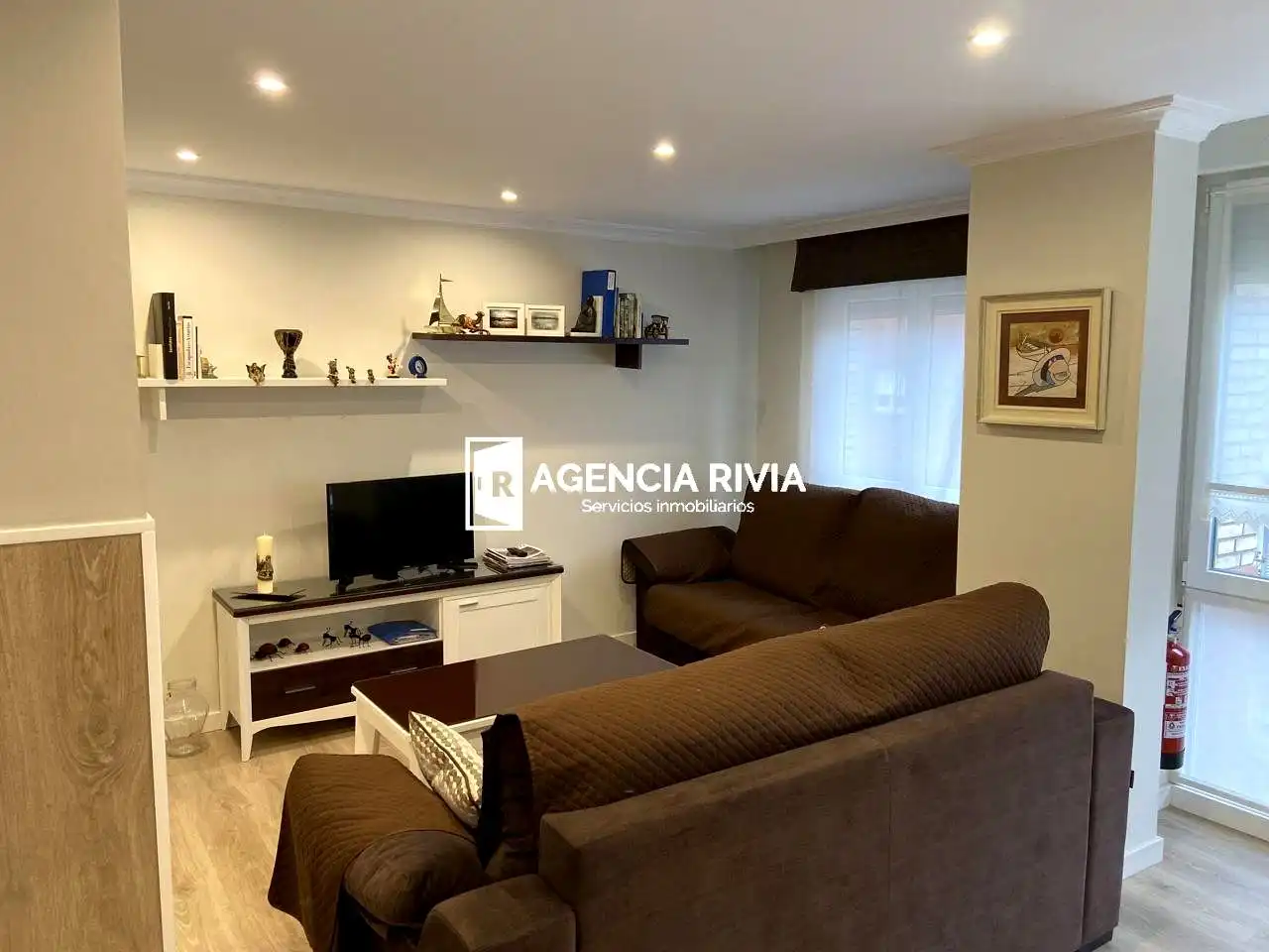 Living room of Flat for rent in Gijón   with Heating and Furnished