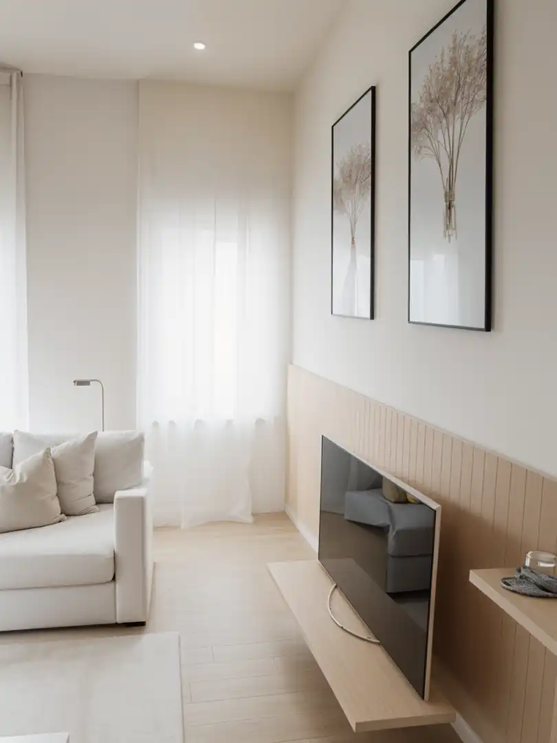 Wohnzimmer von Wohnung zum Verkauf in El Hoyo de Pinares  mit Privatgarten und Terrasse