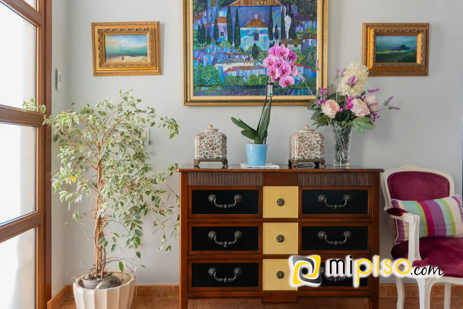 Sala de estar de Casa o chalet en venta en Laredo con Calefacción y Jardín privado