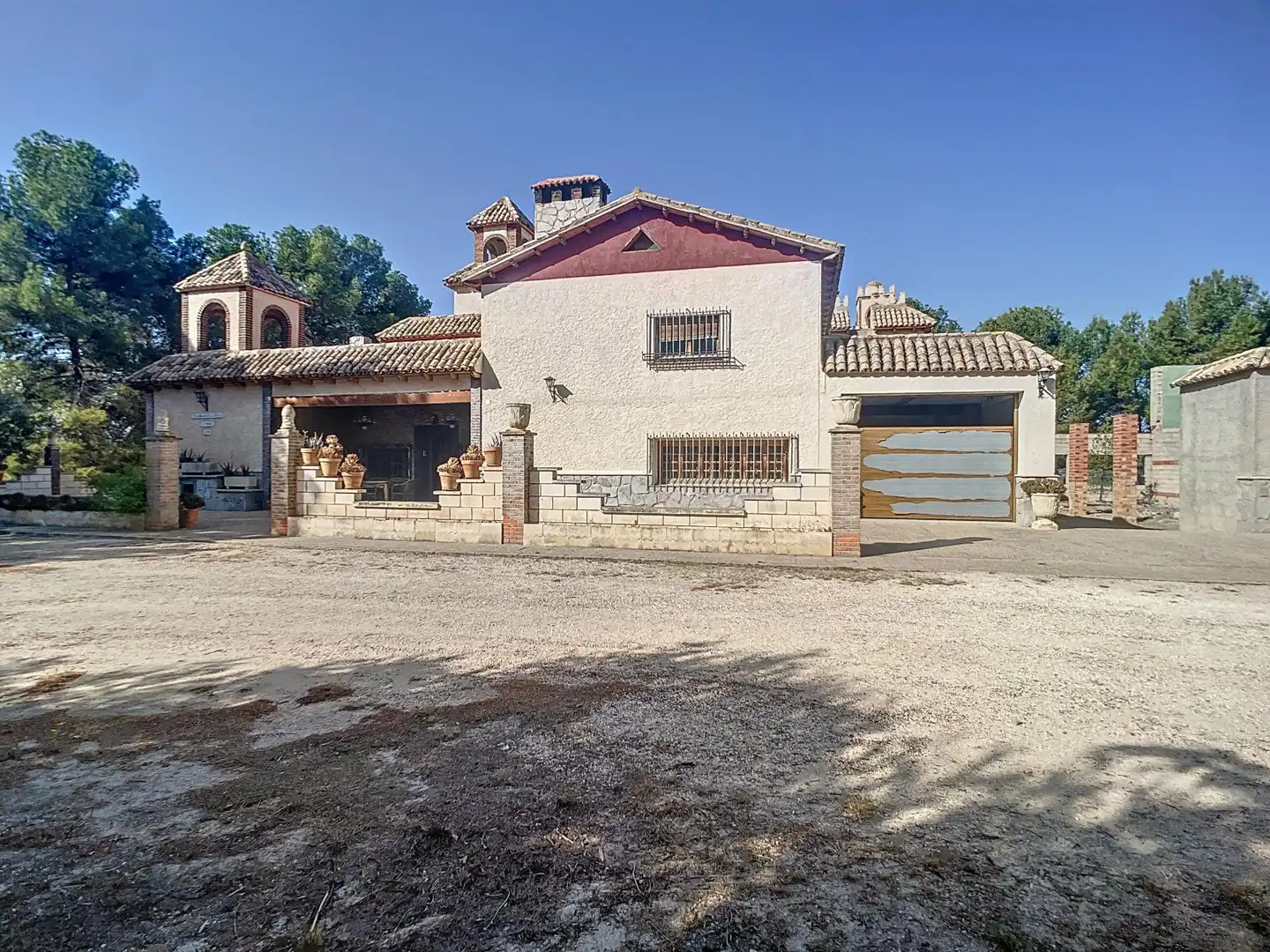 Vista exterior de Finca rústica en venta en Tibi con Jardín privado, Terraza y Trastero
