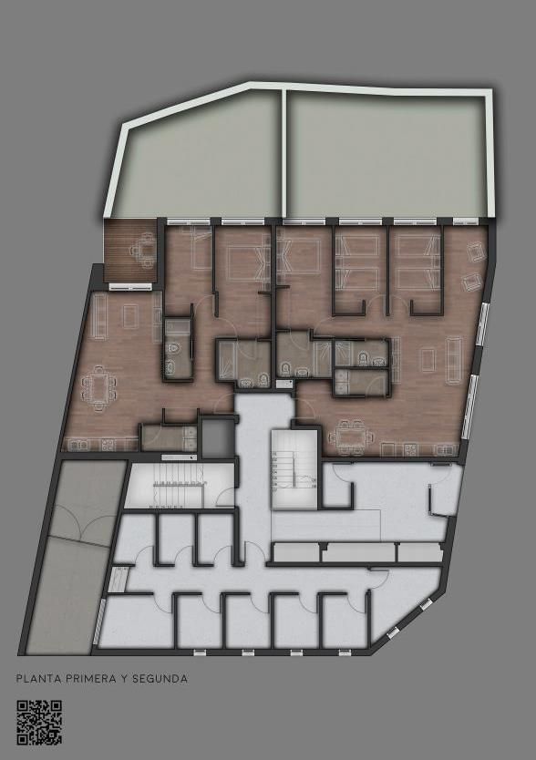 Apartament en venda en Cangas  amb Calefacció, Jardí privat i Parquet