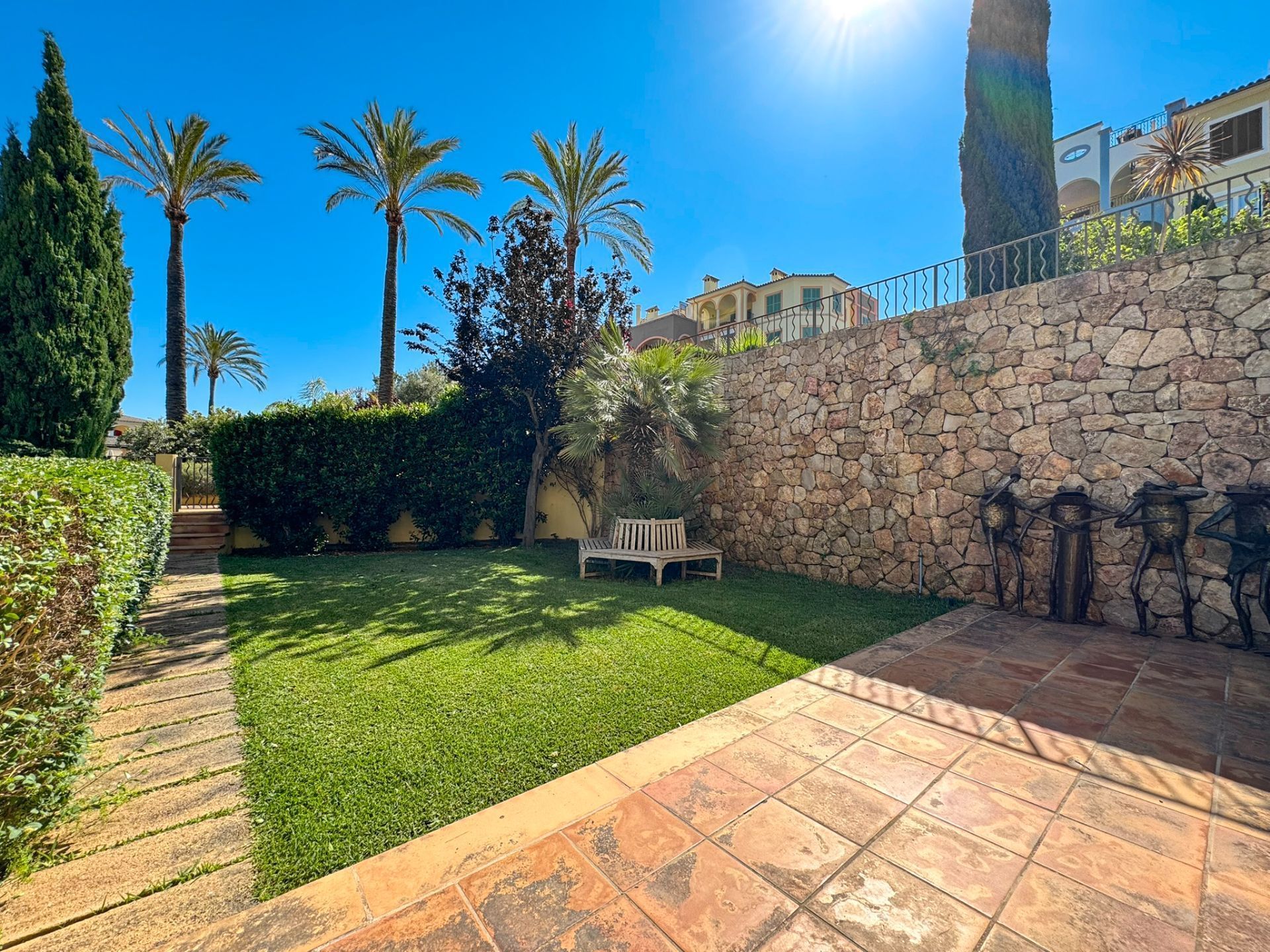 Jardí de Apartament en venda en Calvià amb Aire condicionat, Calefacció i Jardí privat