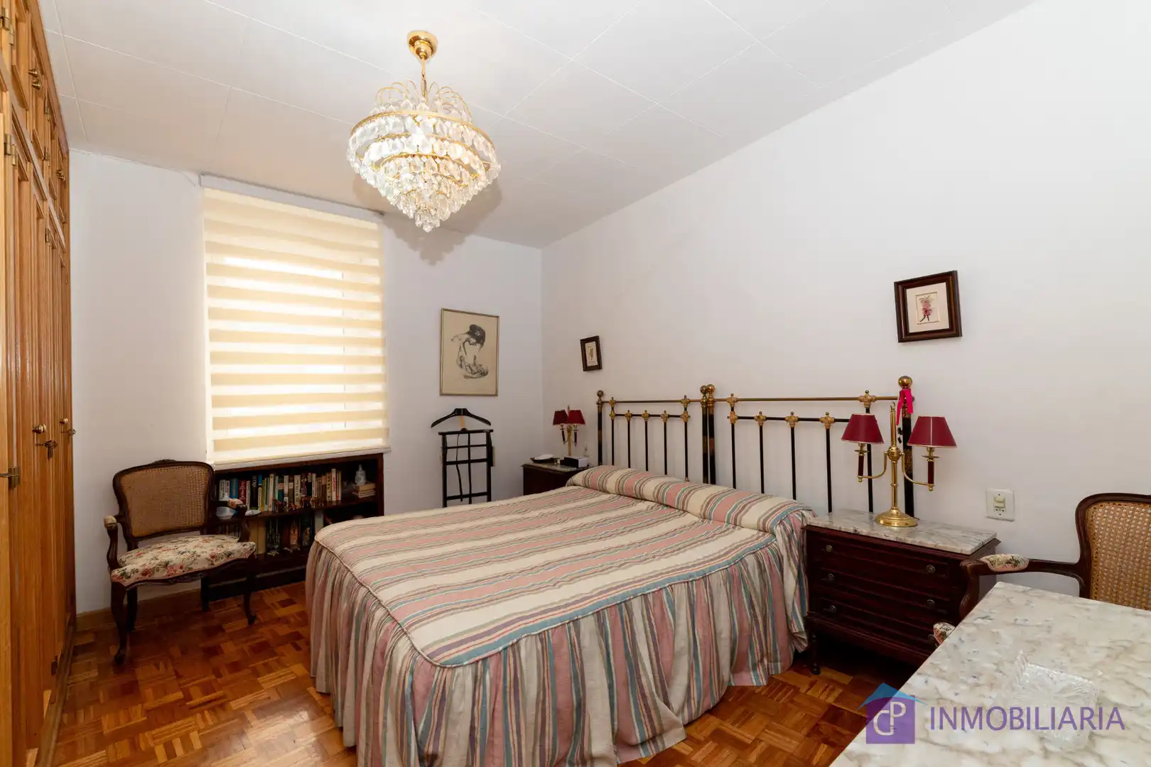 Bedroom of Flat for sale in Ateca  with Private garden, Parquet flooring and Terrace