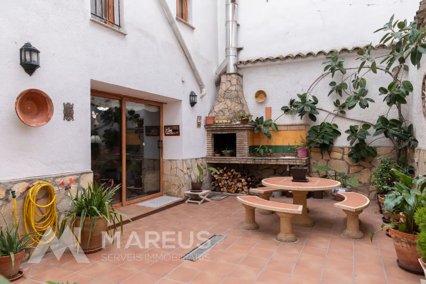 Jardín de Casa adosada en venta en Torrelavit con Calefacción