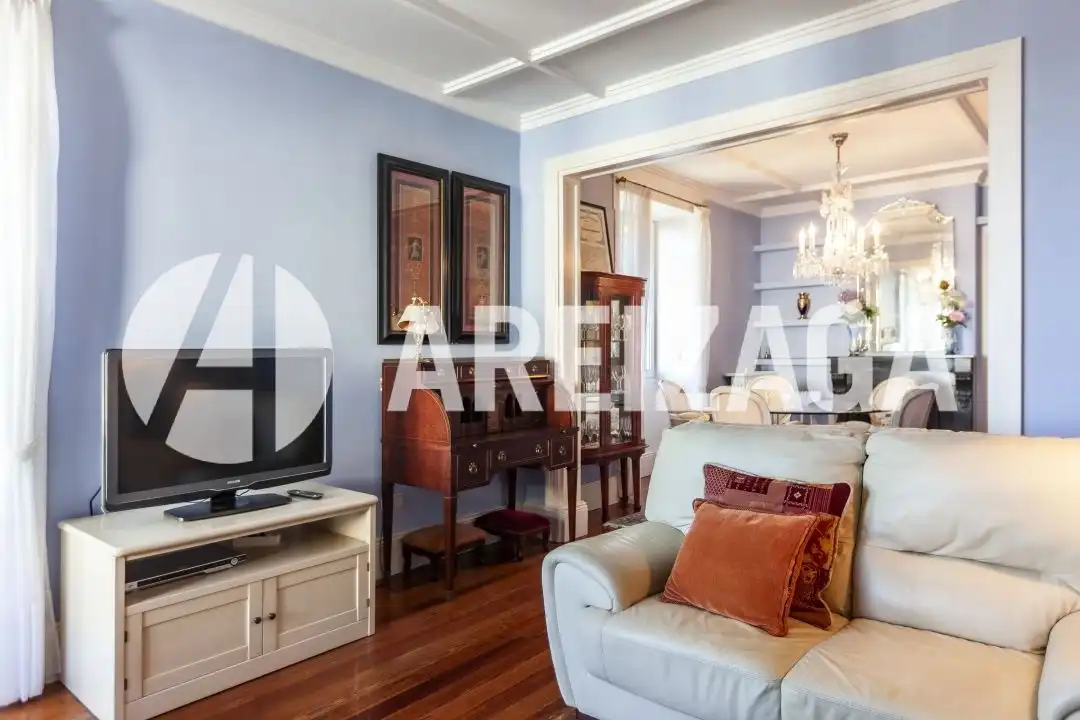 Sala de estar de Casa o chalet en venta en Donostia - San Sebastián  con Calefacción, Jardín privado y Terraza
