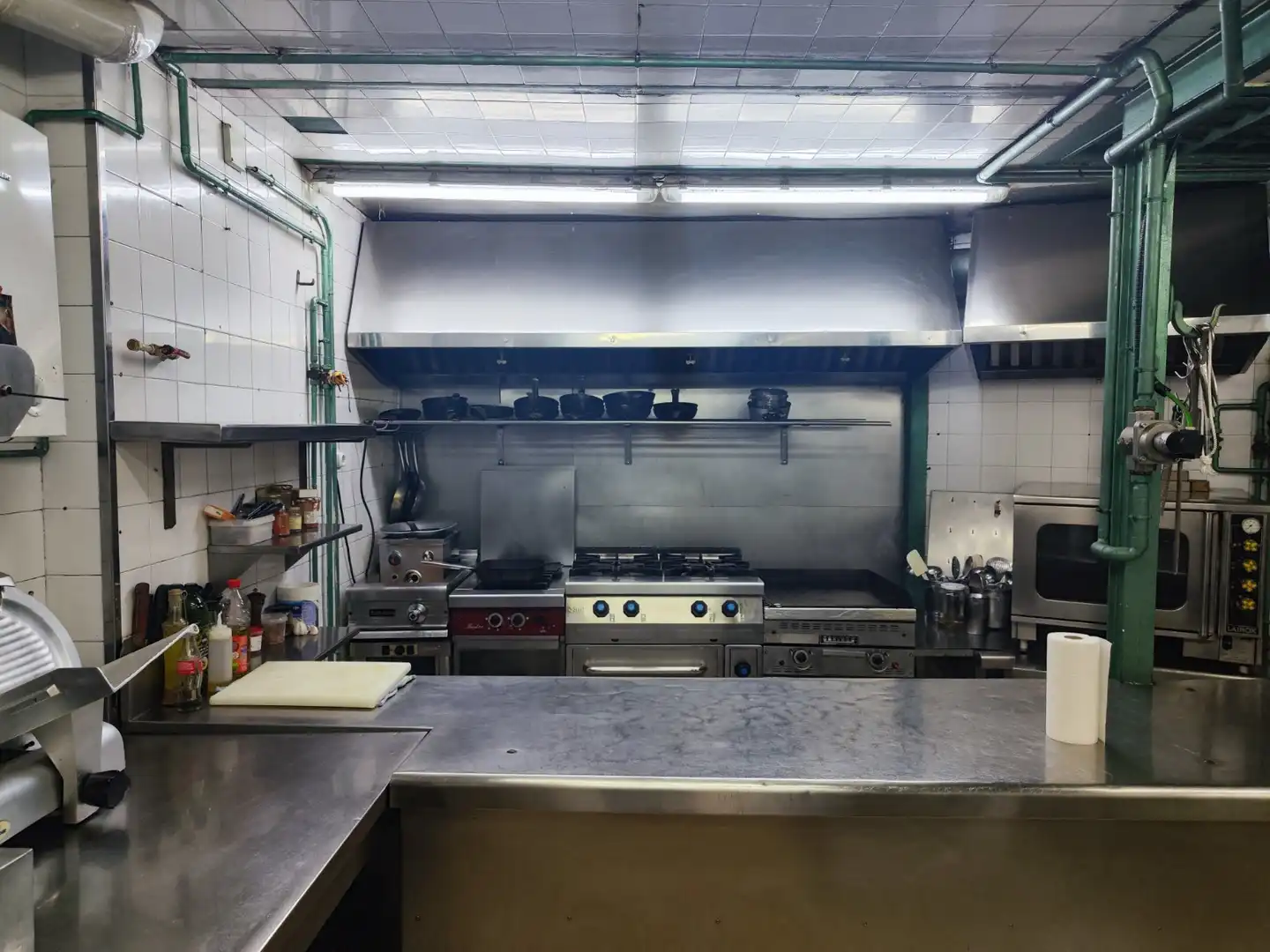 Cocina de Local en traspaso en Barcelona con Aire acondicionado, Calefacción y Amueblado