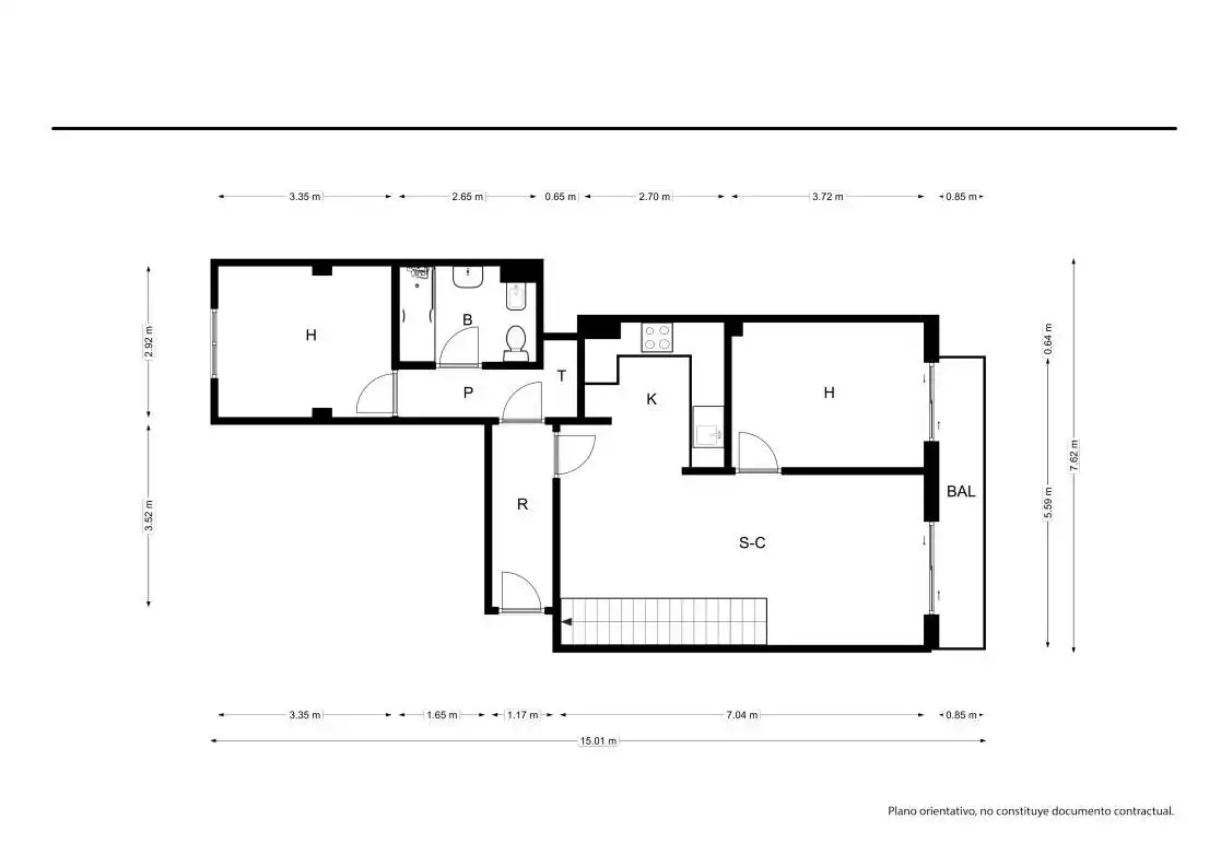 Maisonette zum Verkauf in Tordera mit Heizung, Parkett und Terrasse