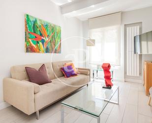 Living room of Flat to rent in  Madrid Capital  with Air Conditioner, Heating and Terrace