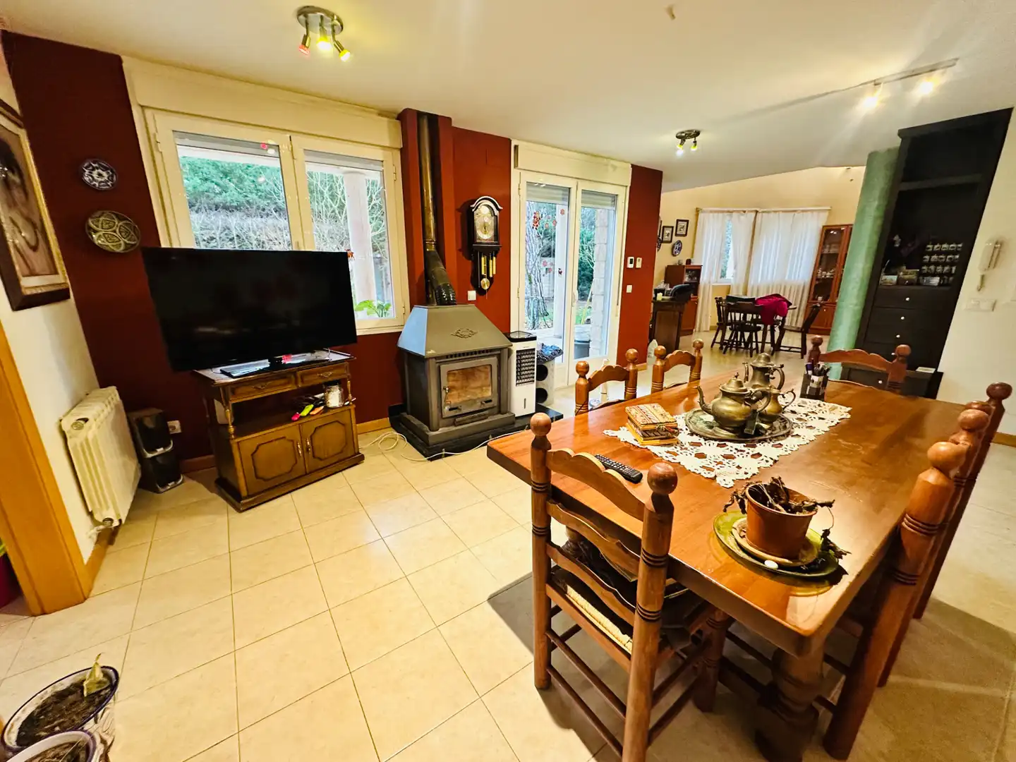 Sala de estar de Casa o chalet en venta en Tordesillas con Calefacción, Jardín privado y Amueblado